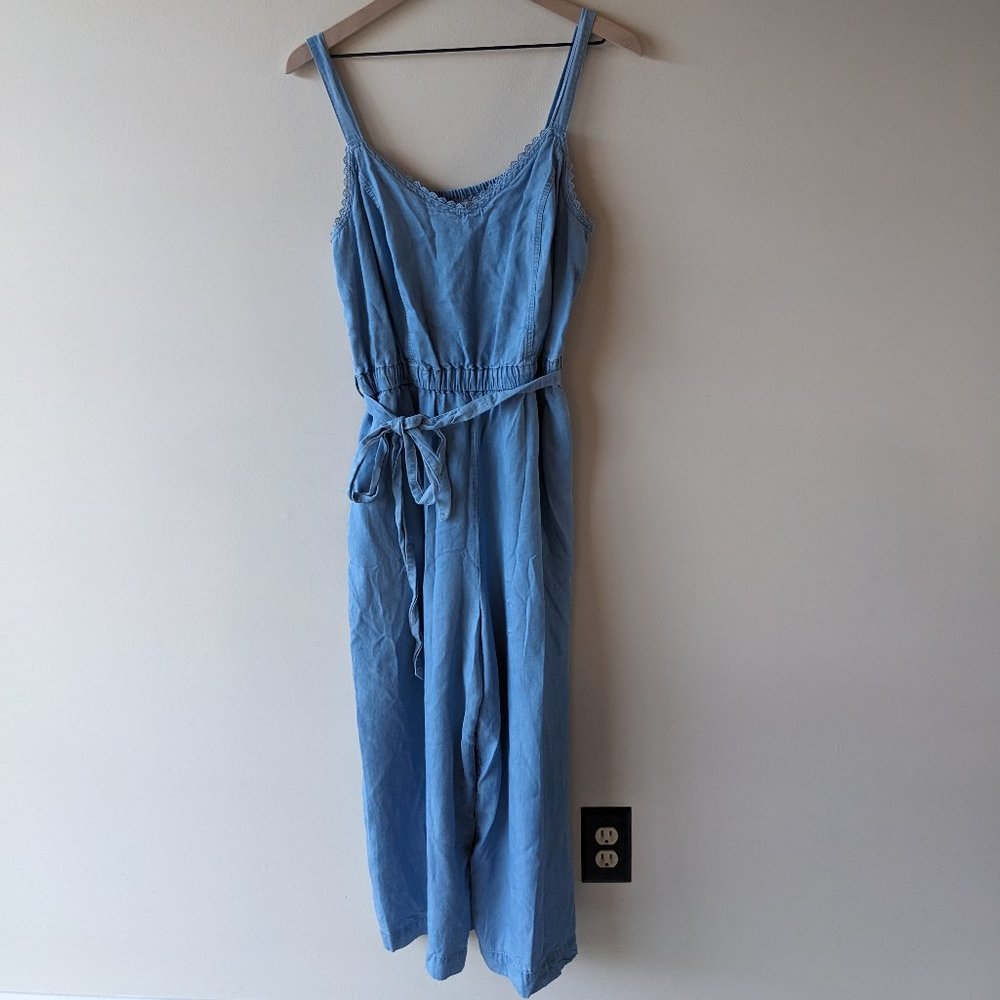 Cropped Wide Leg Maurices Jumpsuit